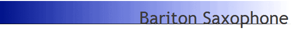 Bariton Saxophone