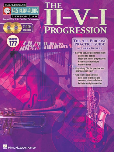 Jazz Play-Along Volume 177 The II-V-I Progression Practice Guide