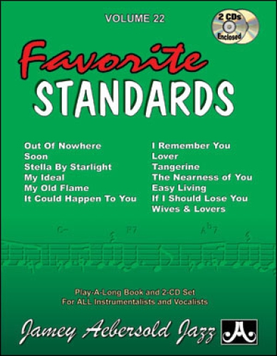 Jamey Aebersold Vol.22  Favorite Standards
