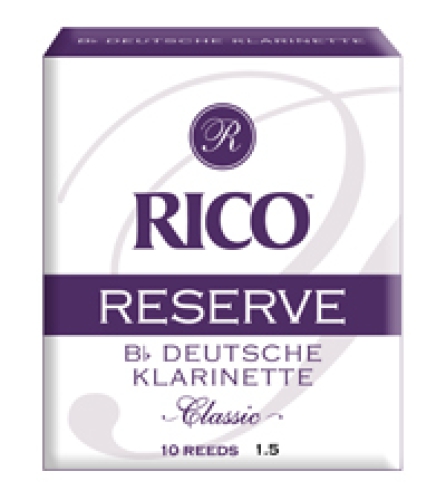 Rico Reserve german clarinet one reed