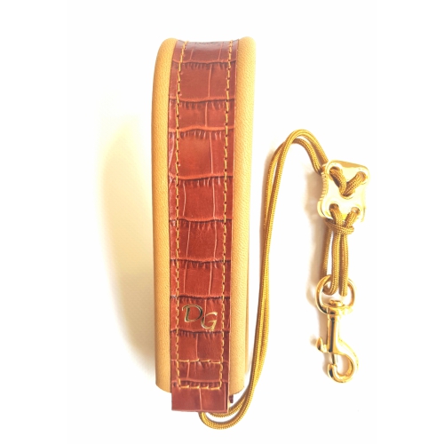 Dave Guardala DeLuxe Saxstrap Limited Edition Elkleather Brown Goldhook