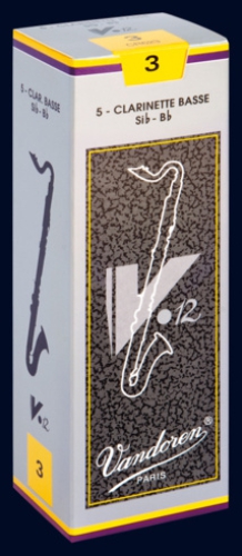 Vandoren V.12 Bass Klarinette Einzelblatt