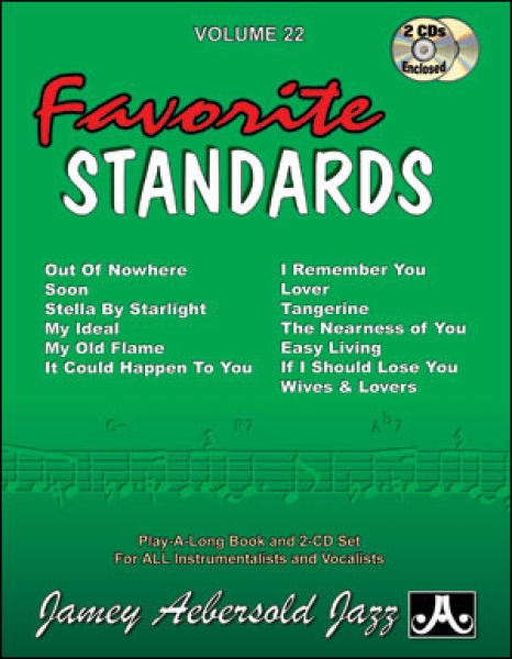 Jamey Aebersold Vol.22  Favorite Standards