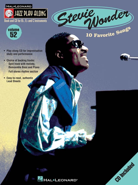 Jazz Play-Along Volume 52 Stevie Wonder
