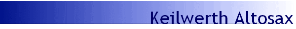 Keilwerth Altosax