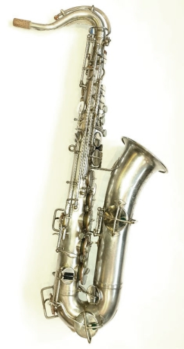 C-Melody Sax American (Buescher) silver plated, overhauled