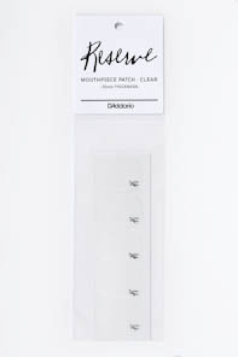 Daddario Reserve Mundstück Bißplatten (0,35 mm dick) transparent