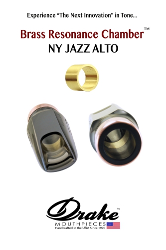 Drake Brass Resonance Chamber NY Jazz Alto 6