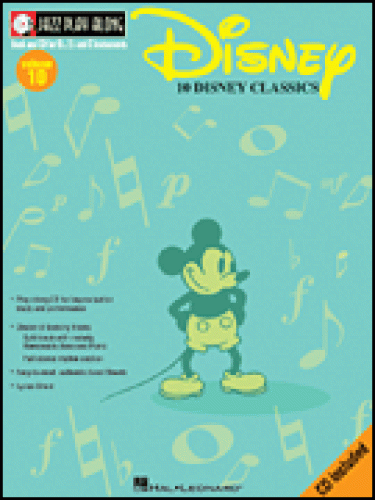 Jazz Play-Along Volume 10 Disney