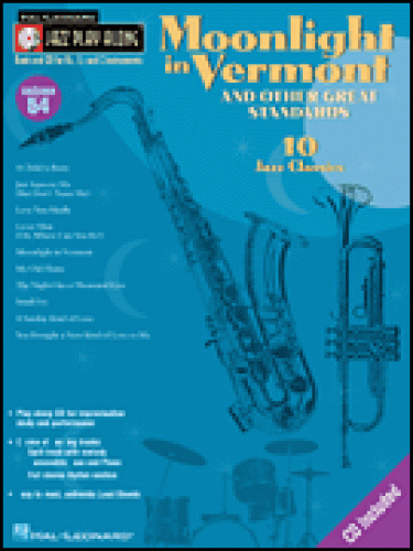 Jazz Play-Along Volume 54   Moonlight in Vermont & Other Great Standards