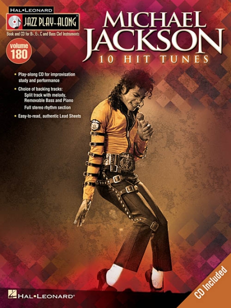 Jazz Play-Along Volume 180 Michael Jackson