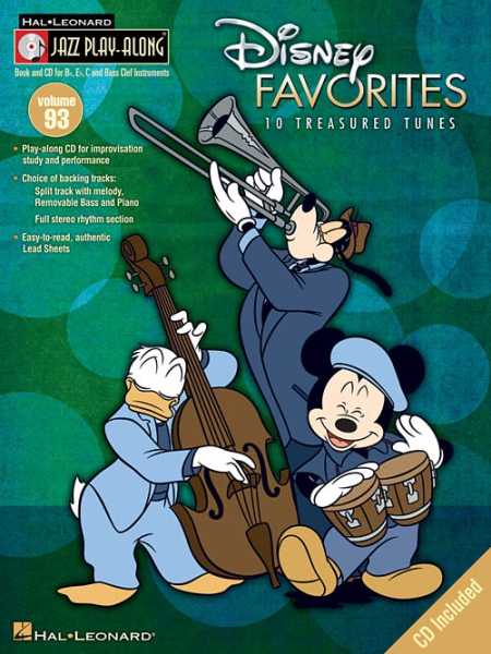 Jazz Play-Along Volume 93   Disney Favorites