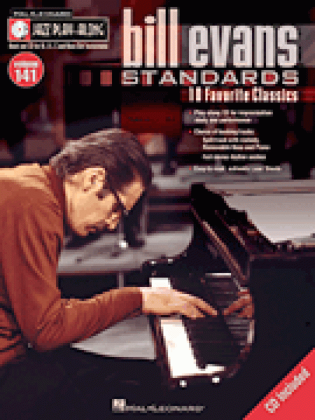 Jazz Play-Along Volume 141 Bill Evans Standards